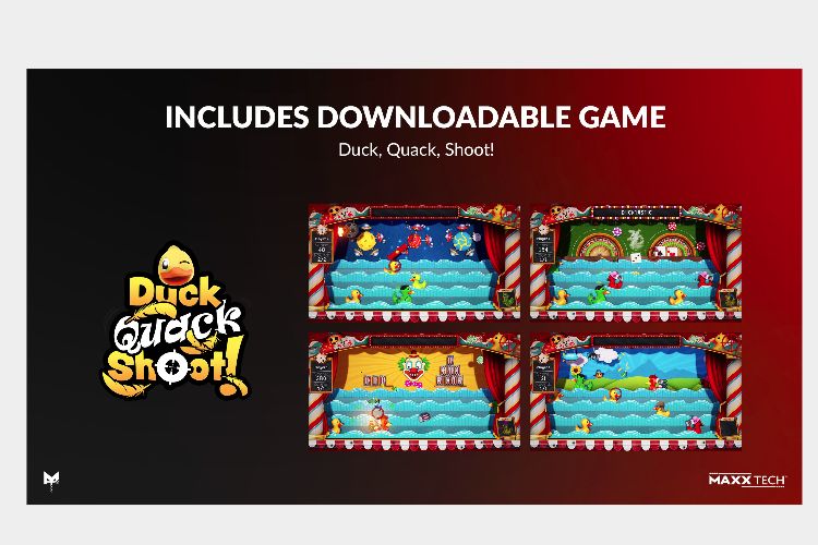 Maxx Tech Duck. Quack. Shoot!