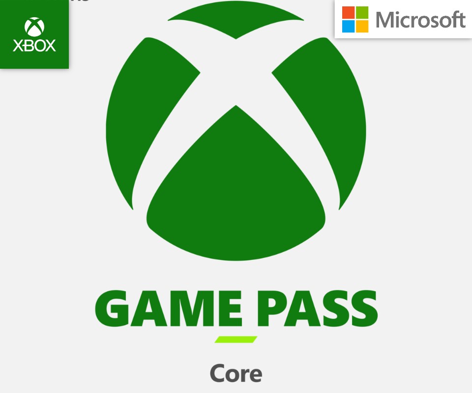 Xbox Game Pass Core  12 Month Membership