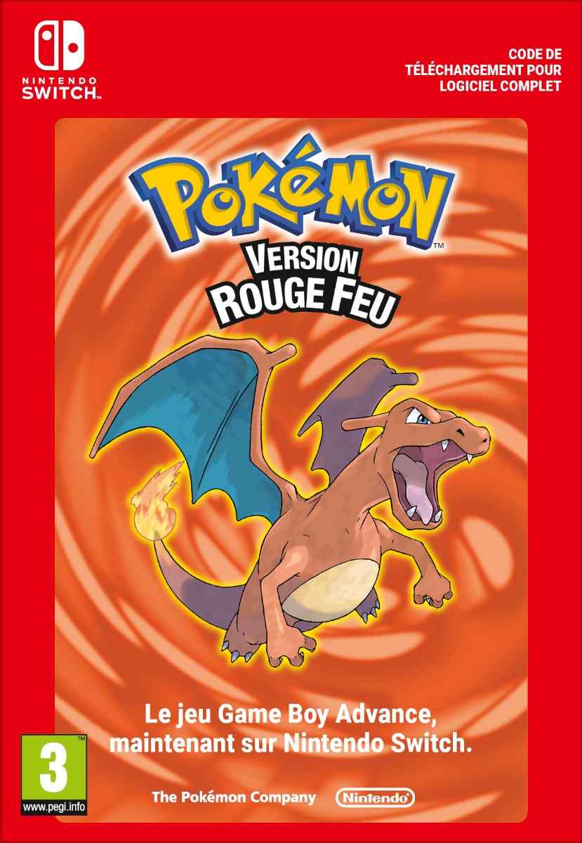 Pokémon FireRed Version Switch Download (French)