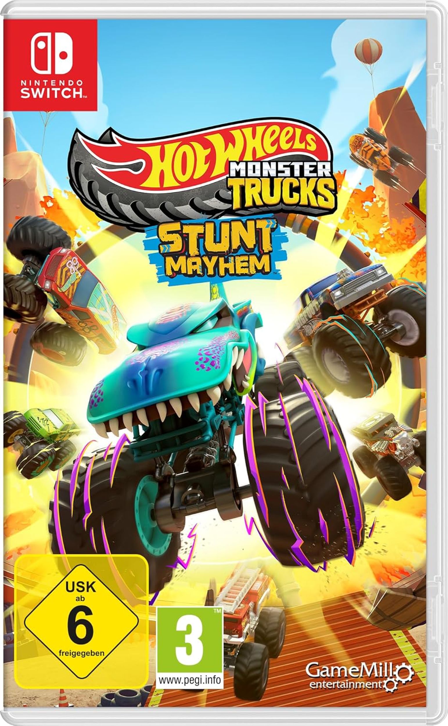 Hot Wheels Monster Trucks: Stunt Mayhem - Switch