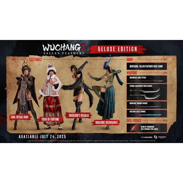 Wuchang: Fallen Feathers Deluxe Edition (ROW)