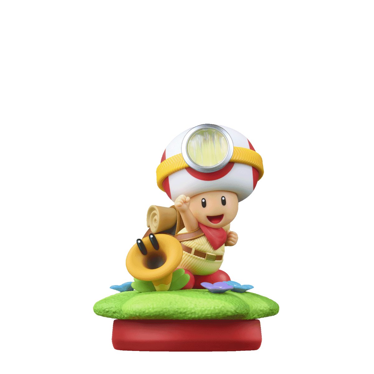 amiibo Kapitän Toad & Plauderblume