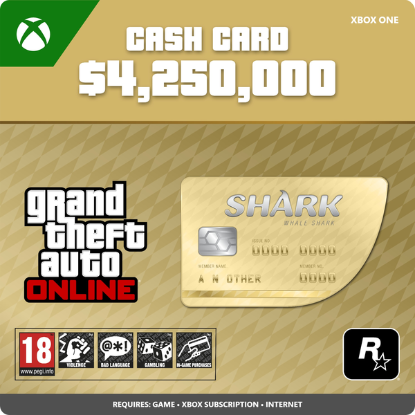 Grand Theft Auto V: Whale Shark Cash Card