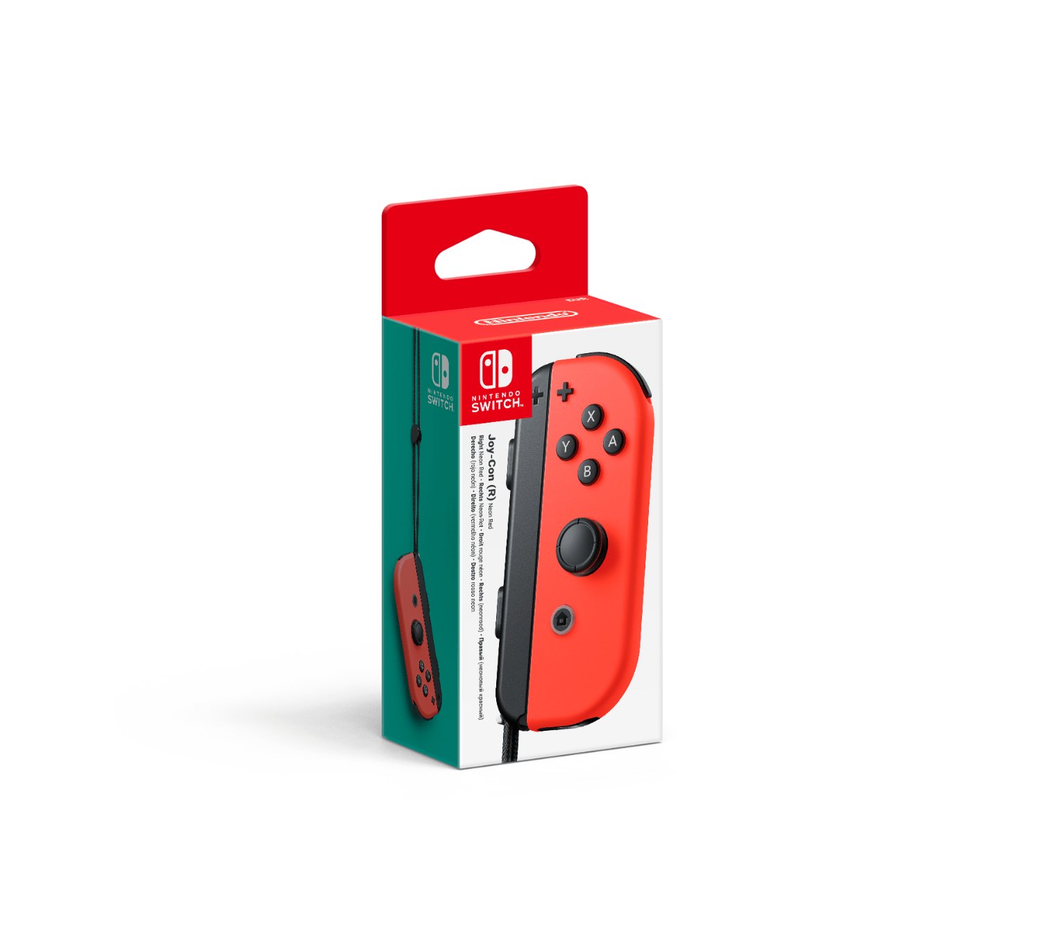 Joy-Con (R) Neon Rot mit austauschbarer Batterie - Switch
