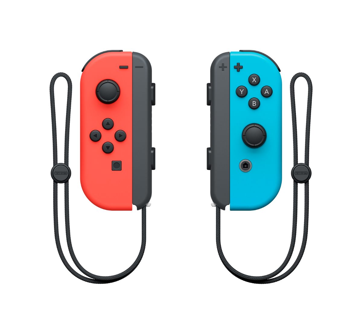 Joy-Con 2er-Set Neon-Rot/Neon-Blau - Switch