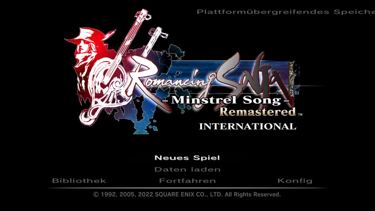 Romancing SaGa: Minstrel Song Remastered International - Switch