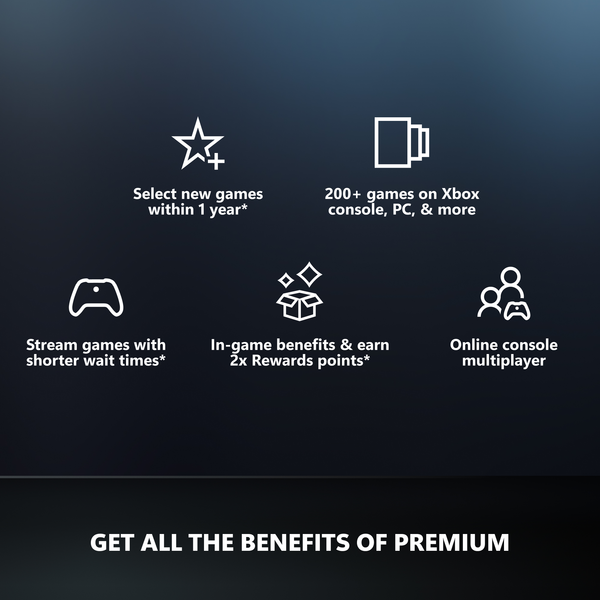 Xbox Game Pass Premium  1 Month Membership