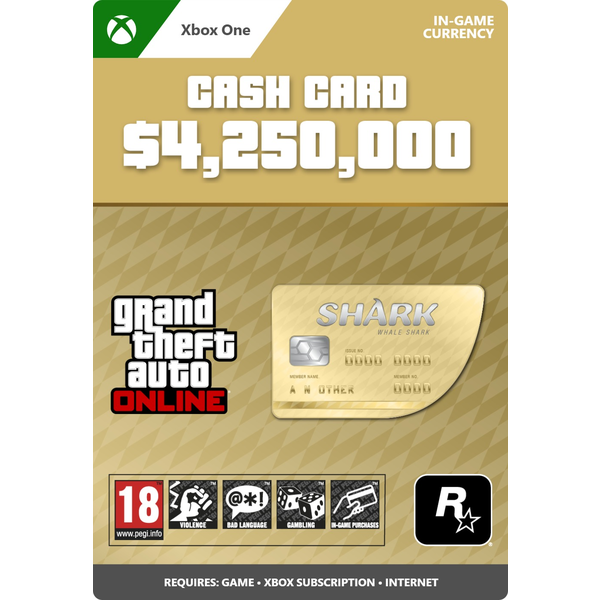 Grand Theft Auto V: Whale Shark Cash Card