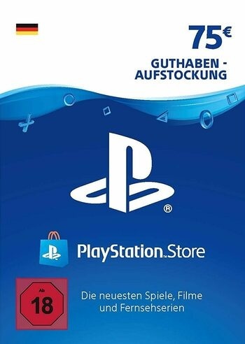 75€ PlayStation Store Guthaben | PSN Deutsches Konto