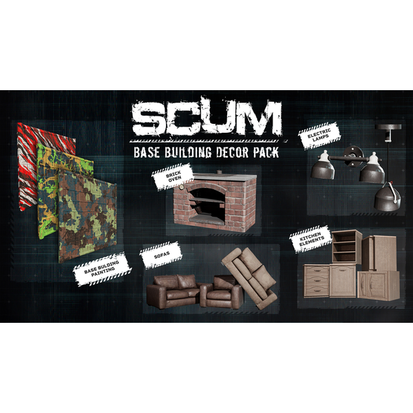 Scum Base Building Decor Pack