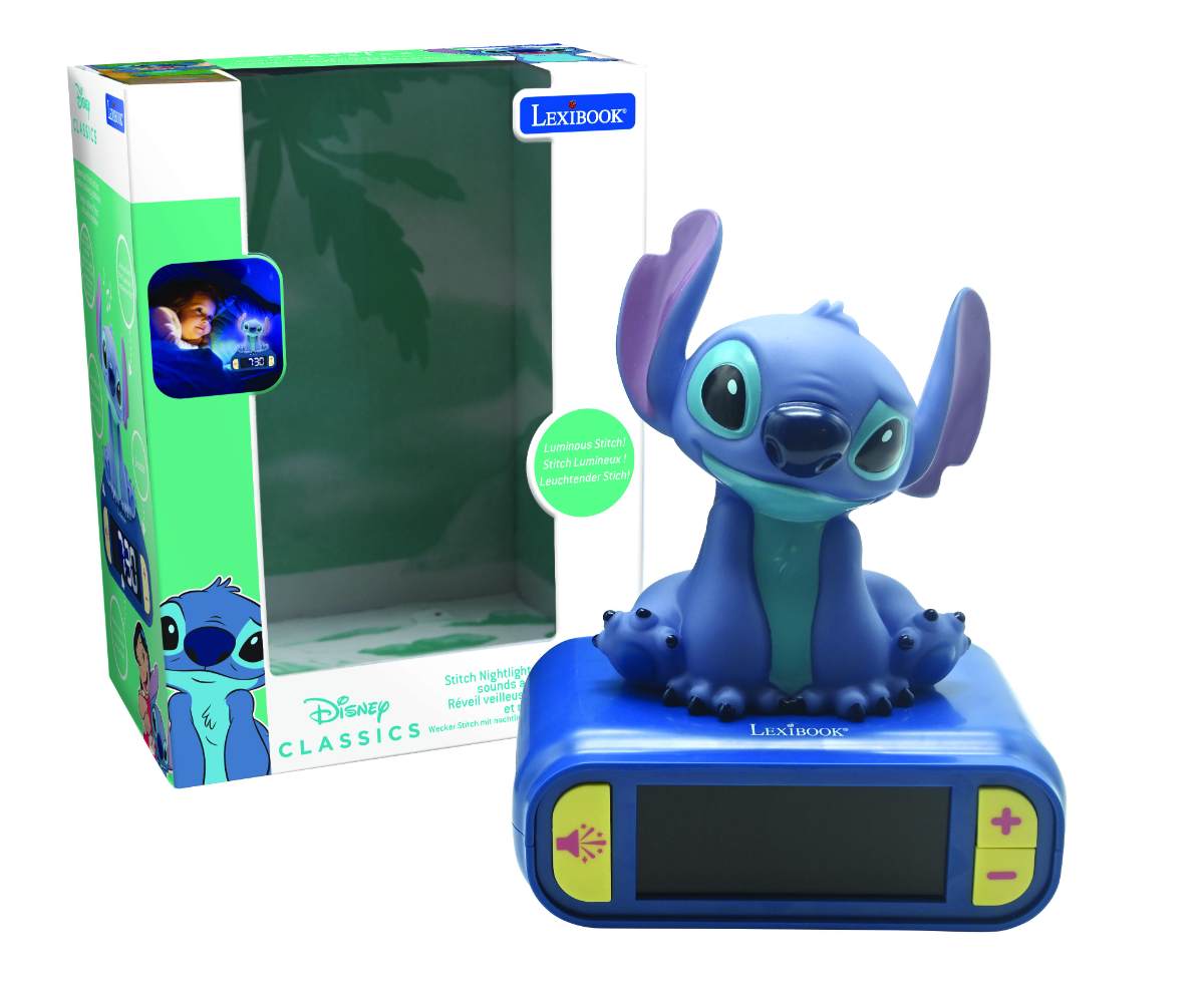 Disney Stitch Digital Alarm Clock