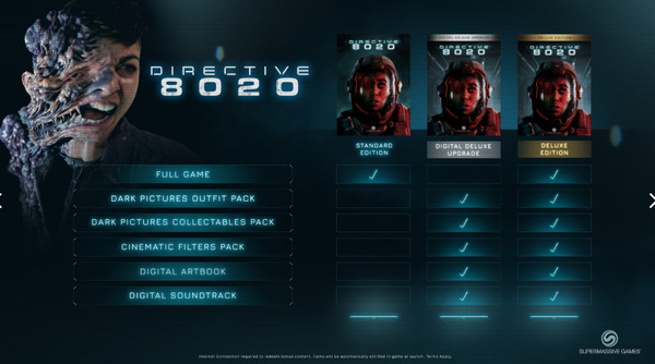 Directive 8020:  Digital Deluxe Upgrade