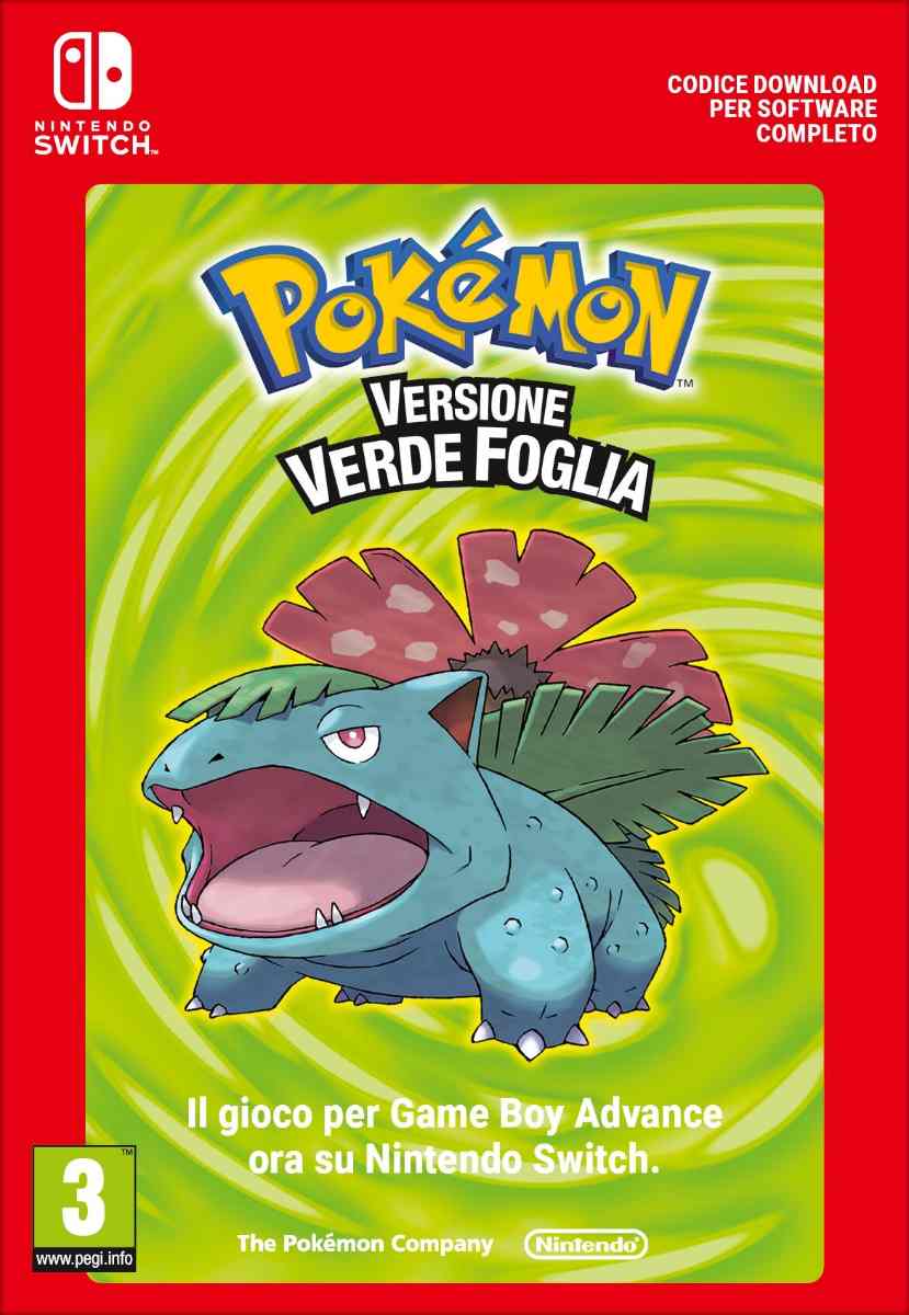 Pokémon LeafGreen Version Switch Download (Italian)