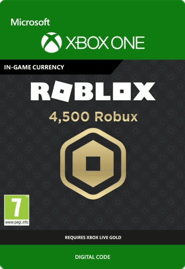 Robux for Xbox 4500 (Roblox)