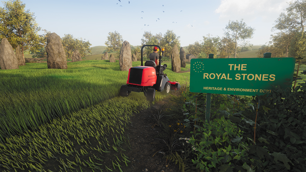 Lawn Mowing Simulator: Ancient Britain
