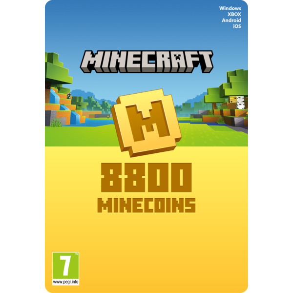 Minecraft Minecoins: 8800 Coins -