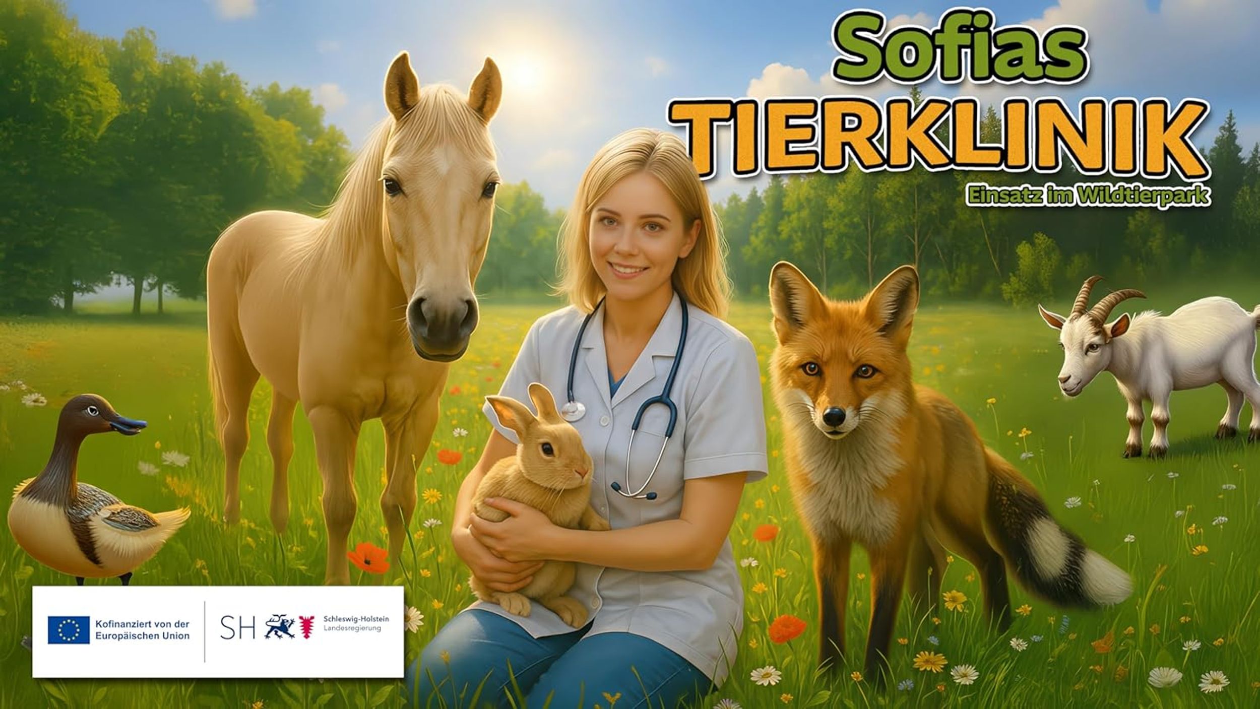 Sofias Tierklinik - Einsatz im Wildtierpark - PS4