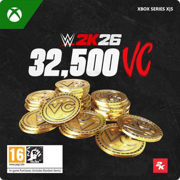 WWE 2K26 32,500 Virtual Currency Pack