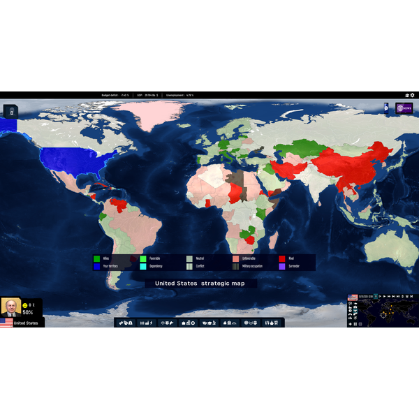 Geo-Political Simulator 2026 Edition (ROW)