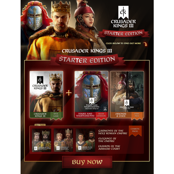 Crusader Kings III: Starter Edition