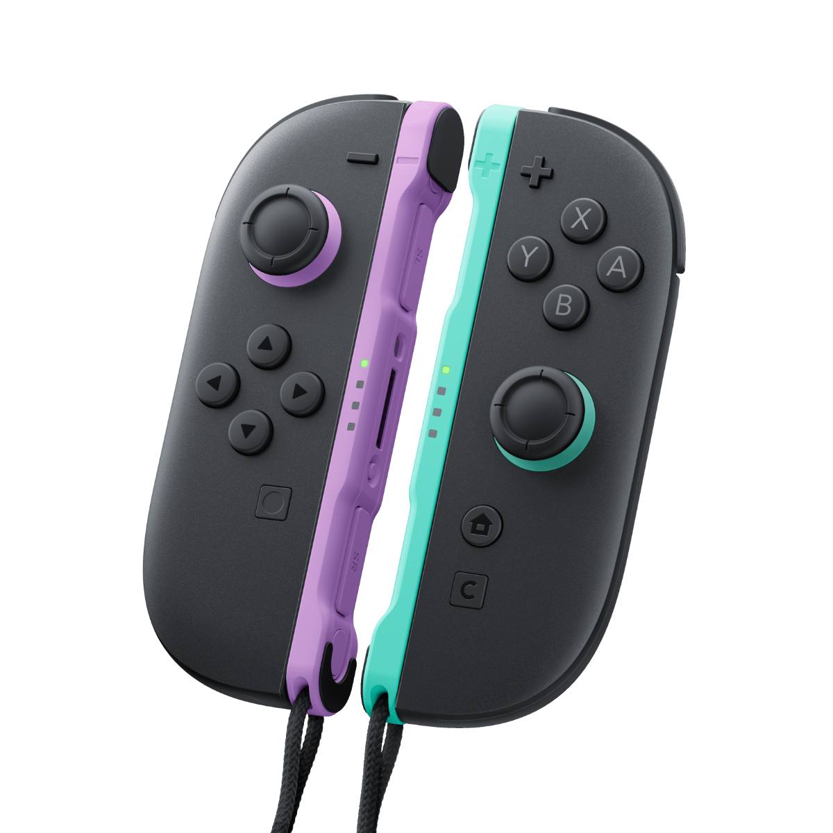 Joy-Con 2 2er-Set violett/grün, hellviolett/hellgrün