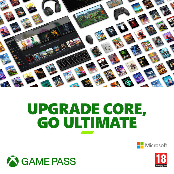Xbox Game Pass Core  12 Month Membership