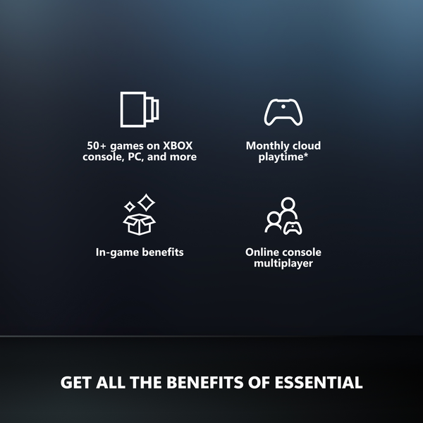 Xbox Game Pass Essential - 6 Month Membership (EEA+UK)-XBOX One - Xbox Series X / S
