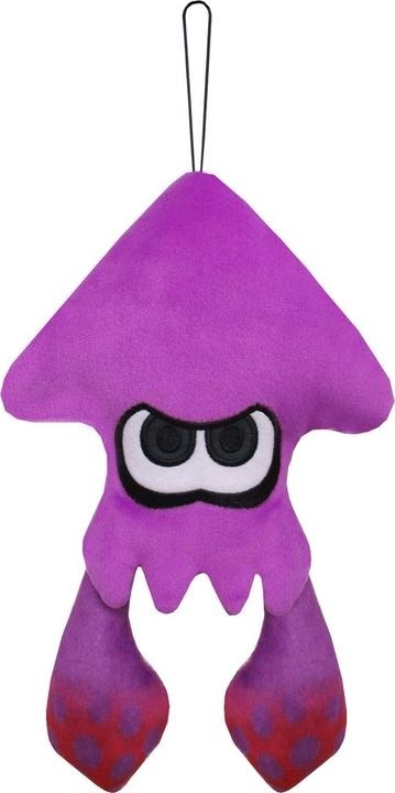 Splatoon Squid Plüsch neon lila 22cm