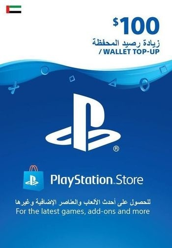 PlayStation Store Gift Card UAE $100 USD PS5 / PS4 | PSN UAE Account
