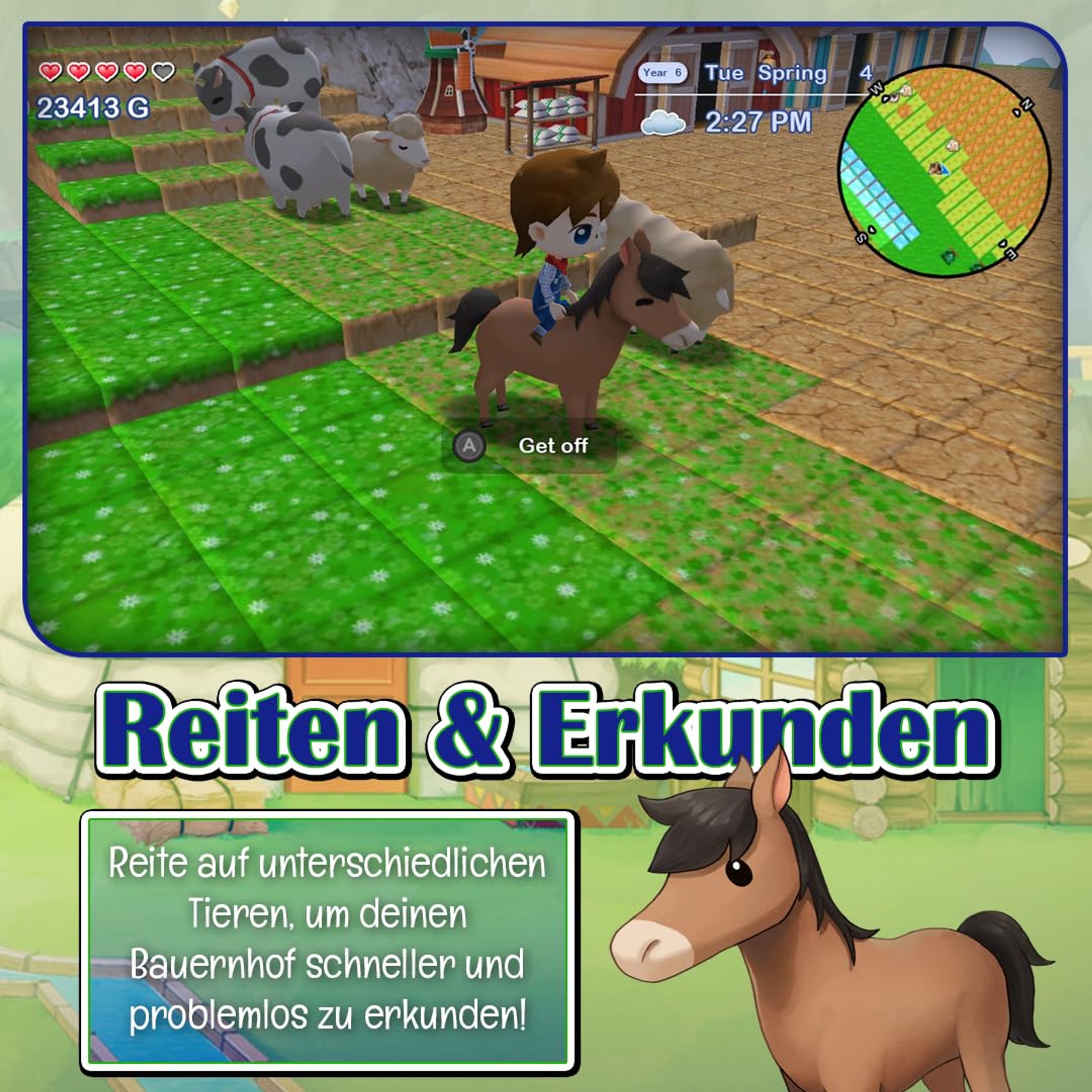 Harvest Moon The Lost Valley & Skytree Village - Switch
