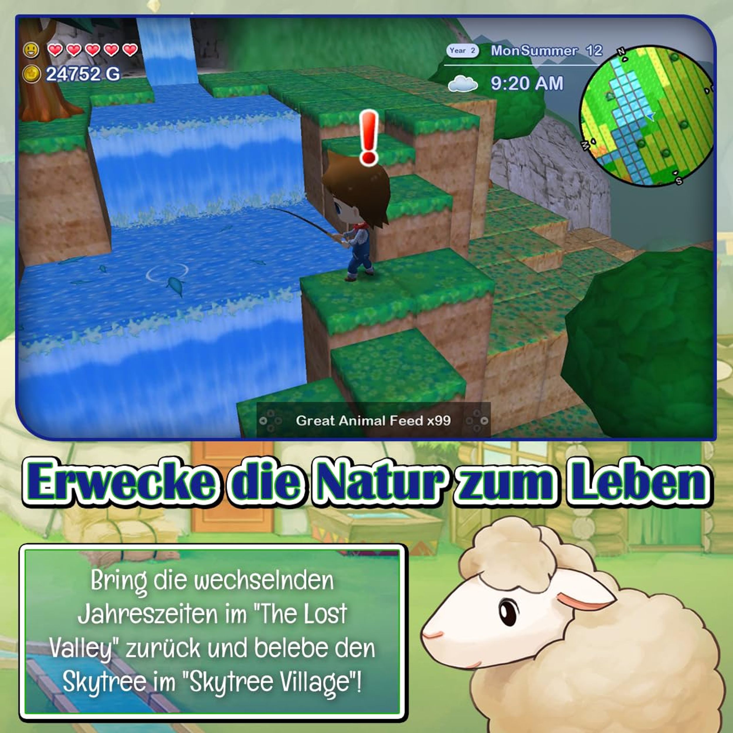 Harvest Moon The Lost Valley & Skytree Village - Switch