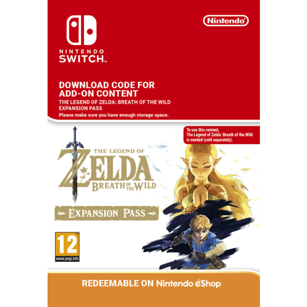 Zelda: Breath of the Wild Expansion Pass Download ( Uk - EU)