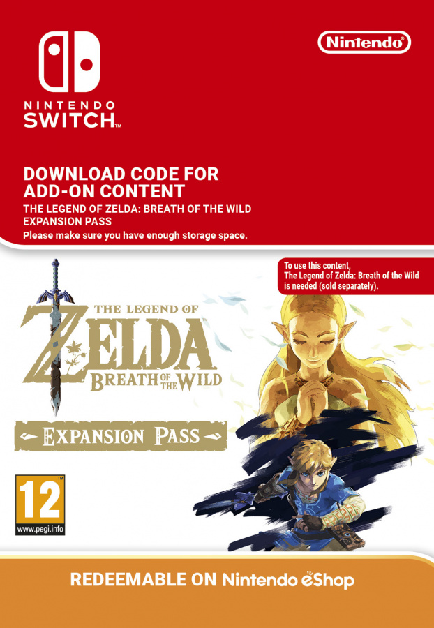 Zelda: Breath of the Wild Expansion Pass Download ( Uk - EU)