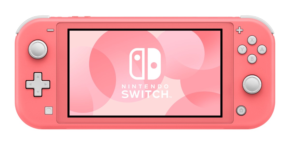 Switch Lite Konsole Koralle inkl. Ladekabel