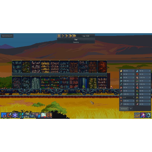 Steel Artery: Train City Builder