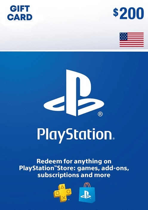 $200 PlayStation Store Gift Card PS5 / PS4 | PSN USA Account