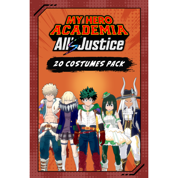 My Hero Academia: Alls Justice - 20 Costumes Pa