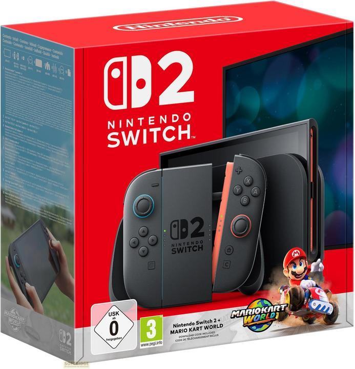 Switch 2 Konsole + Mario Kart World-Set