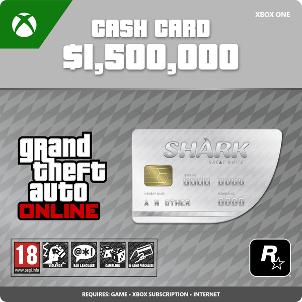 Grand Theft Auto V: Great White Shark Cash Card