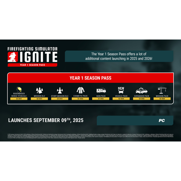 Firefighting Simulator: Ignite - Year 1 Season Pas