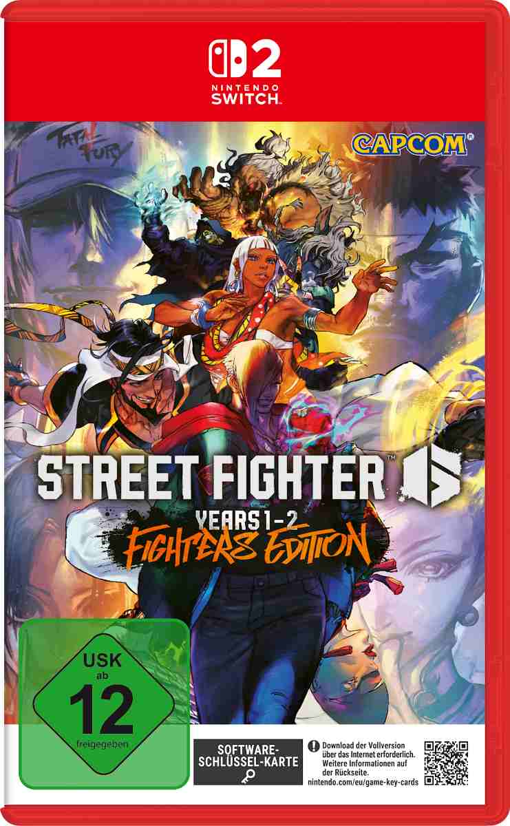 Street Fighter 6 Years 1-2 Fighters Edition/Keycard - Switch 2