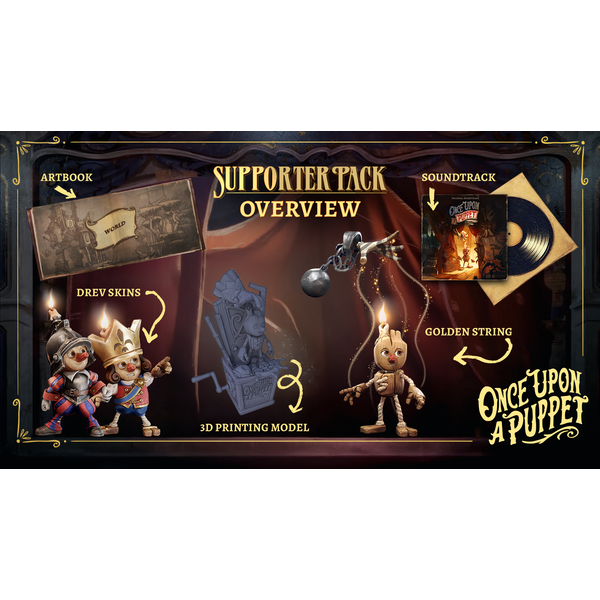 Once Upon a Puppet - Supporter Pack (ROW)