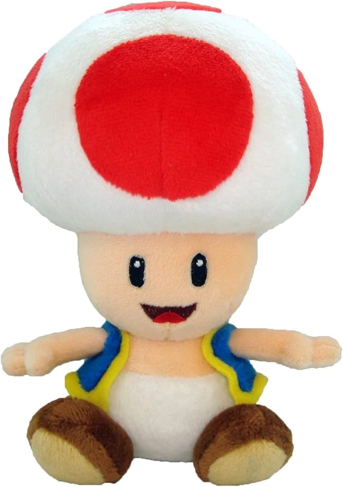 Nintendo Toad Plüsch 17 cm