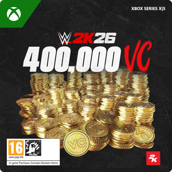 WWE 2K26 400,000 Virtual Currency Pack