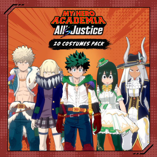My Hero Academia: Alls Justice - 20 Costumes Pa