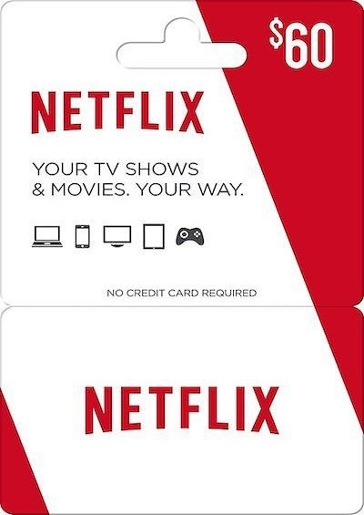 Netflix USA $60 USD