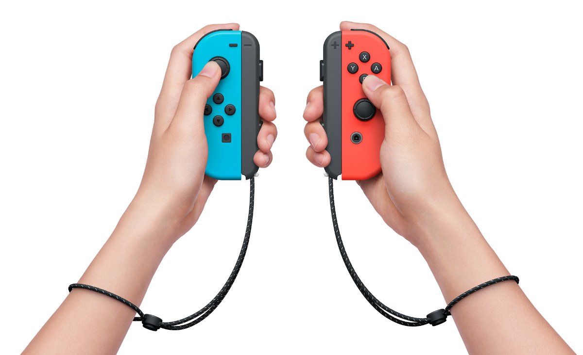 Switch Konsole Rot-Blau (OLED Modell) Neon-Rot/Neon-Blau