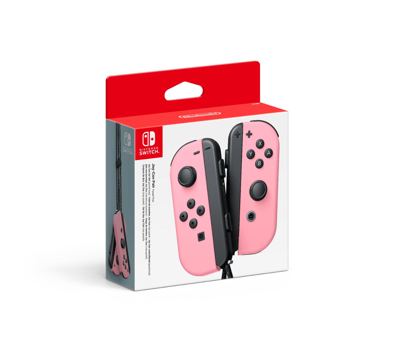 Joy-Con 2er-Set Pastell-Rosa mit austauschbarer Batterie - Switch