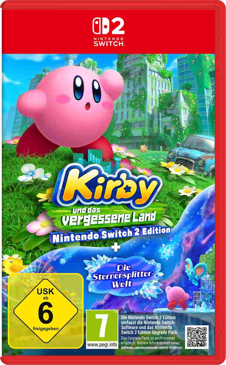 Kirby und das vergessene Land und Sternensplitter-Welt - Switch 1&2