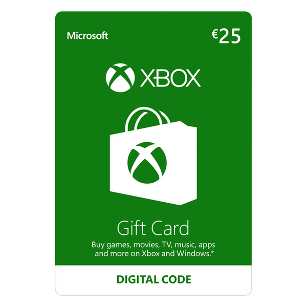 Xbox Gift Card €25  Xbox Series X | S - Xbox One EU 